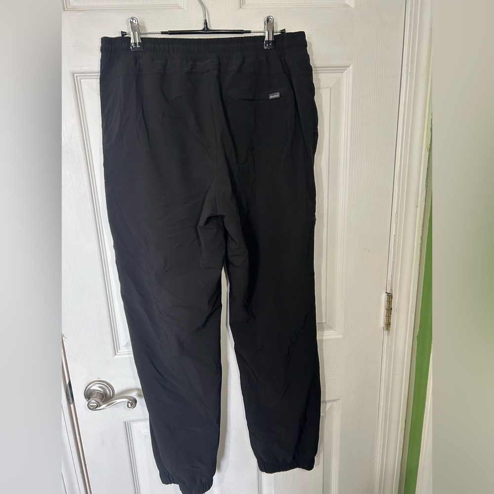 Eddie Bauer Women's Black Polar Fleece Pants Lined Pull-On Size 6 Joggers - Picture 6 of 14